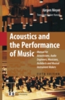 Acoustics and the Performance of Music : Manual for Acousticians, Audio Engineers, Musicians, Architects and Musical Instrument Makers - eBook