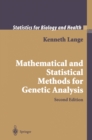 Mathematical and Statistical Methods for Genetic Analysis - eBook