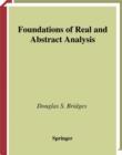 Foundations of Real and Abstract Analysis - eBook