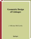Geometric Design of Linkages - eBook