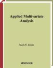Applied Multivariate Analysis - eBook