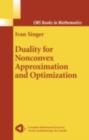 Duality for Nonconvex Approximation and Optimization - eBook