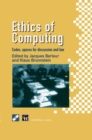 Ethics of Computing : Codes, spaces for discussion and law - eBook