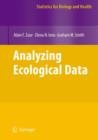 Analyzing Ecological Data - Book