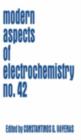 Modern Aspects of Electrochemistry 42 - eBook