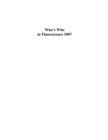 Who's Who in Fluorescence 2007 - eBook