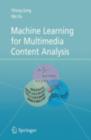 Machine Learning for Multimedia Content Analysis - eBook