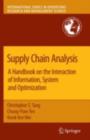 Supply Chain Analysis : A Handbook on the Interaction of Information, System and Optimization - eBook