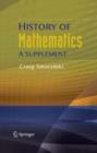 History of Mathematics : A Supplement - eBook
