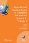 Research and Practical Issues of Enterprise Information Systems II Volume 1 : IFIP TC 8 WG 8.9 International Conference on Research and Practical Issues of Enterprise Information Systems (CONFENIS 200 - eBook