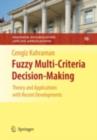 Fuzzy Multi-Criteria Decision Making : Theory and Applications with Recent Developments - eBook