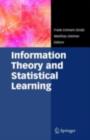 Information Theory and Statistical Learning - eBook