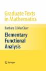 Elementary Functional Analysis - eBook