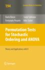 Permutation Tests for Stochastic Ordering and ANOVA : Theory and Applications with R - eBook