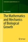 The Mathematics and Mechanics of Biological Growth - eBook