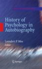 History of Psychology in Autobiography - eBook