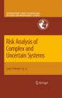Risk Analysis of Complex and Uncertain Systems - eBook