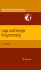 Logic and Integer Programming - eBook