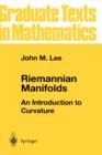 Riemannian Manifolds : An Introduction to Curvature v. 176 - Book