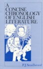 A Concise Chronology of English Literature - Book