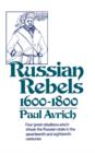 Russian Rebels, 1600-1800 - Book