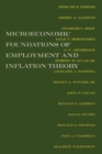 The Microeconomic Foundations of Employment and Inflation Theory - Book