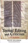 Textual Editing and Criticism : An Introduction - Book