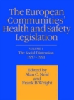 European Communities' Health and Safety Legislation - Book