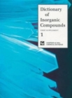 Dictionary of Inorganic Compounds, Supplement 1 - Book