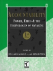 Accountability : Power, Ethos and The Technologies of Managing - Book