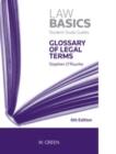 Glossary of Legal Terms LawBasics - Book
