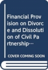 Financial Provision on Divorce and Dissolution of Civil Partnerships - Book