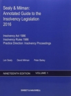 Sealy & Milman : Annotated Guide to the Insolvency Legislation 2016 Volumes 1 & 2 - Book