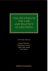Shackleton on The Law and Practice of Meetings - Book