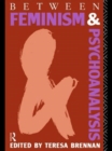 Between Feminism and Psychoanalysis - Book