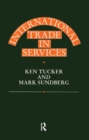 International Trade in Services - Book
