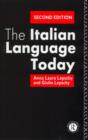 The Italian Language Today - Book