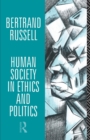 Human Society in Ethics and Politics - Book