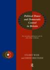 Political Power and Democratic Control in Britain - Book