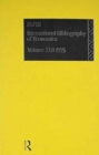 IBSS: Economics: 1993 Vol 42 - Book