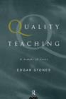 Quality Teaching : A Sample of Cases - Book