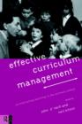 Effective Curriculum Management : Co-ordinating Learning in the Primary School - Book