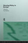 Housing Policy in Europe - Book