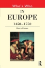 Who's Who in Europe 1450-1750 - Book