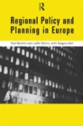 Regional Policy and Planning in Europe - Book