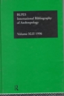 IBSS: Anthropology: 1996 Volume 42 - Book