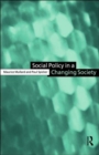 Social Policy in a Changing Society - Book