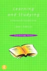 Learning and Studying : A Research Perspective - Book