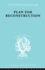 Plan for Reconstruction - Book