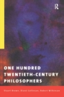 One Hundred Twentieth-Century Philosophers - Book